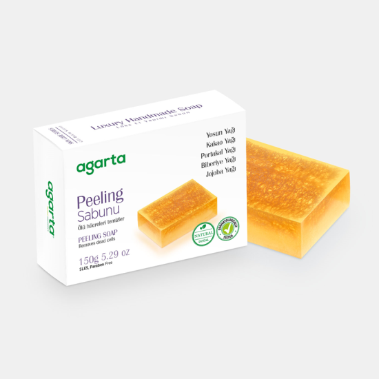 AGARTA DOĞAL CİLT BAKIM PEELİNG SABUNU 150 GR.