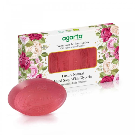 AGARTA DOĞAL EL SABUNU GÜL BAHÇESİ 3X100 GR