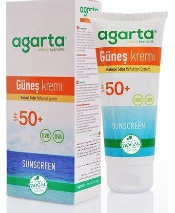 AGARTA DOĞAL GÜNEŞ KREMİ  100 ML