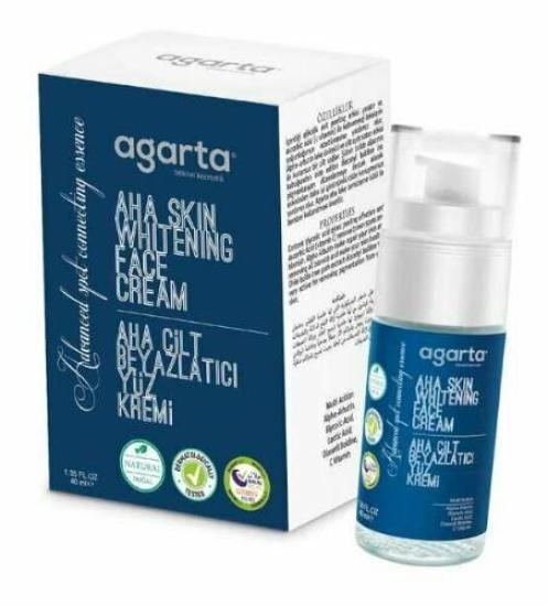 AGARTA DOĞAL KREM AHA CİLT BEYAZLATICI 40 ML