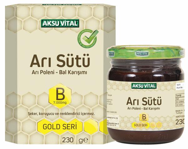 AKS VİTAL BEBE ARI SÜTÜ B(70MG) 220 GR