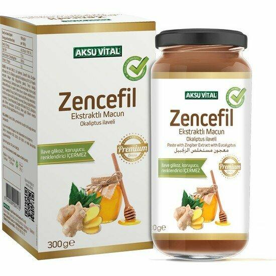 AKS ZENCEFİLLİ MACUNU 300 GR