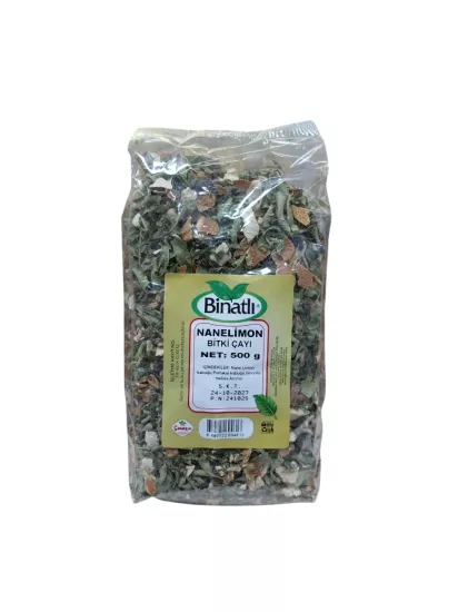 BİNATLI NANELİMON BİTKİ ÇAYI 500 GR