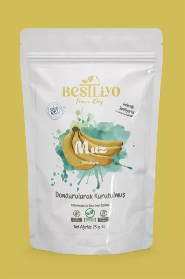 BESTLİYO MUZ KURUSU 25 G