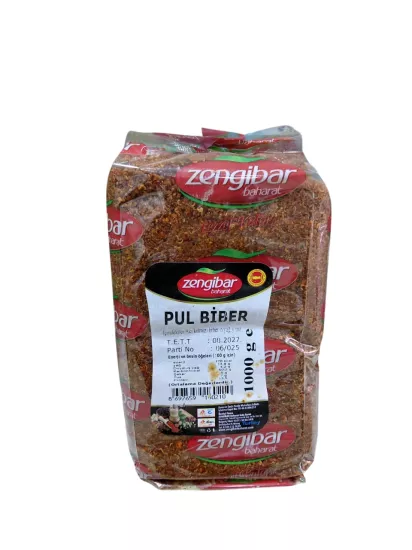 ZENGİBAR PUL BİBER *1000 GR*