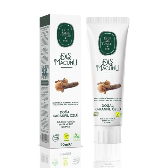 EST DOĞAL KARANFİL ÖZLÜ DİŞ MACUNU 90 ML