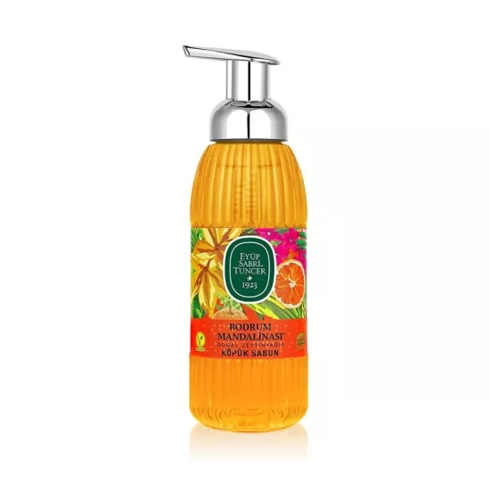 EST DOĞAL ZEYTİNYAĞLI KÖPÜK SABUNU BODRUM MANDALİNASI 500 ML