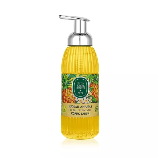 EST DOĞAL ZEYTİNYAĞLI KÖPÜK SABUNU HAWAI ANANAS 500 ML