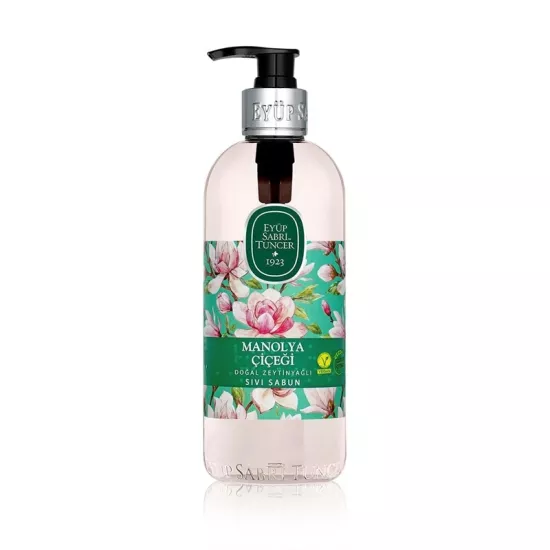 EST DOĞAL ZEYTİNYAĞLI SIVI SABUN MANOLYA ÇİÇEĞİ 500 ML PET ŞİŞE