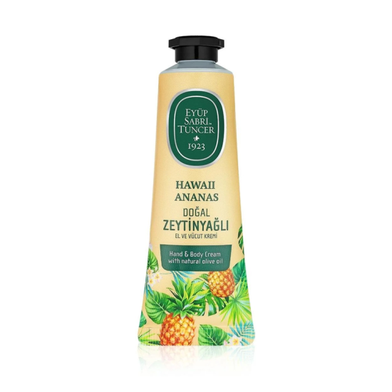 EST EL VE VÜCUT KREMİ ZEYTİNYAĞLI HAWAI ANANA TÜP 50 ML
