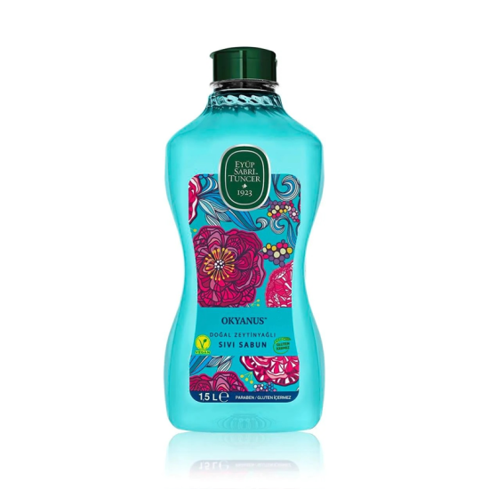 EST ZEYTİNYAĞLI SIVI SABUN OKYANUS 1,5 L PET ŞİŞE