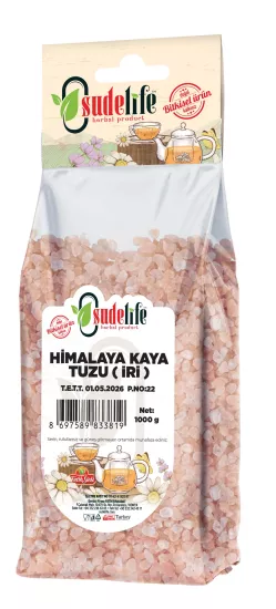 FATİH SUDE HİMALAYA KAYA TUZU ( İRİ ) 1000 G