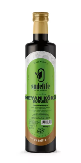 FATİH SUDE MEYAN KÖKÜ ŞURUBU 500 ML