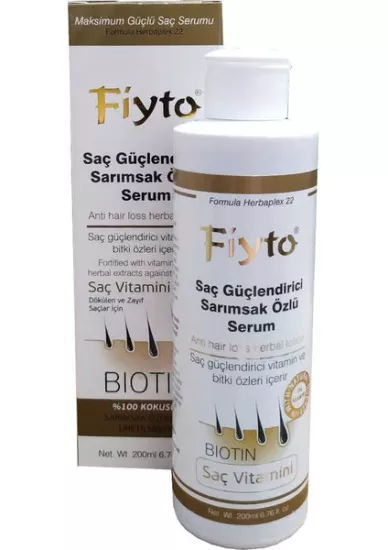 FİYTO SAÇ LOSYONU (SARIMSAKLI) 200 ML