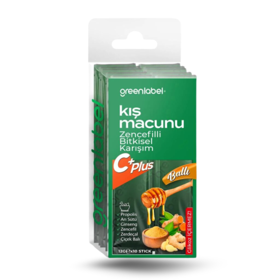 GREENLABEL KIŞ MACUNU KAKAOLU 12G X 10 STICK