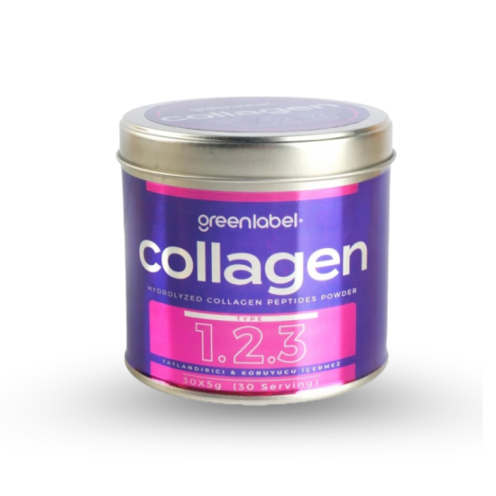 GREENLABEL KOLAJEN PEPTİT 1.2.3 TENEKE KUTU 5G*30