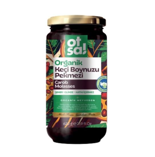 OTSA ORGANİK KEÇİBOYNUZU PEKMEZİ 620 G.