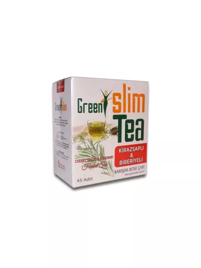GREEN SLİM KİRAZ SAPLI & BİBERİYELİ 45’Lİ