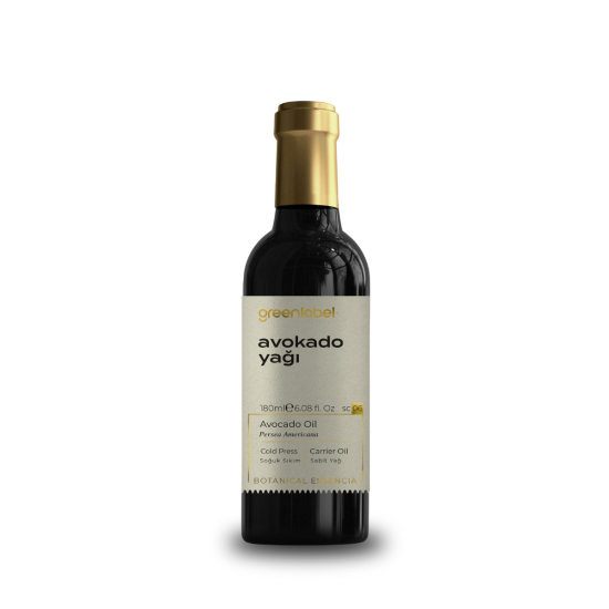 GREENLABEL AVOKADO YAĞI 180 ML. (SOĞUK SIKIM)