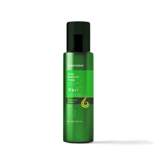 GREENLABEL BOTANİKAL SAÇ BAKIM YAĞI 7 İN 1 100 ML