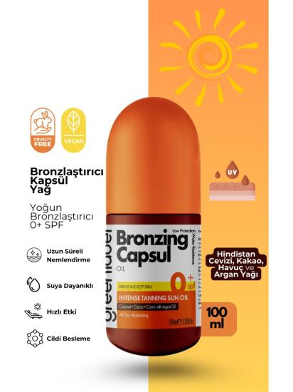 GREENLABEL BRONZLAŞTIRICI KAPSÜL YAĞI 100 ML.