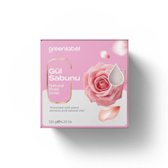 GREENLABEL GÜL SABUN 120 G.