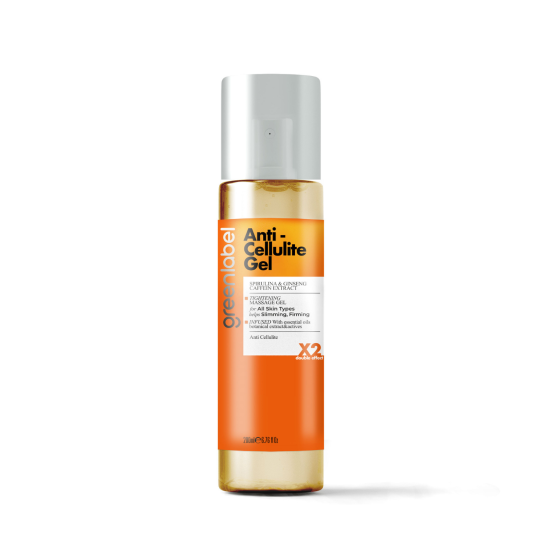 GREENLABEL SPİRULİNA & GİNSENG & CAFEİN EKSTRAKTLI VUCÜT JEL 200 ML.