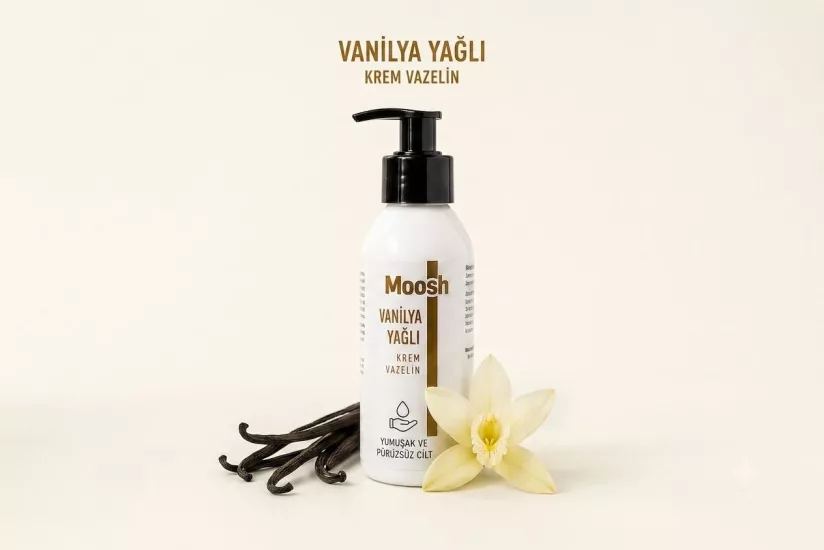 MOOSH KREM VAZELİN VANİLYA YAĞLI 100 G.