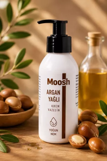 MOOSH KREM VAZELİN ARGAN YAĞLI 100 G.