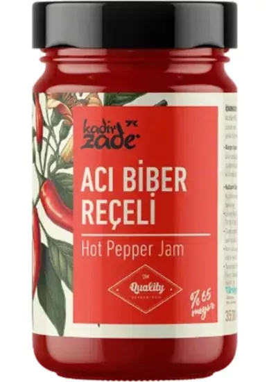 KADİRZADE ACI BİBER REÇELİ 350 GR