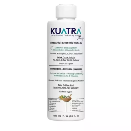 KUATRA NEM. BES. TEMİZLEME JELİ 200 ML (KOKUSUZ)