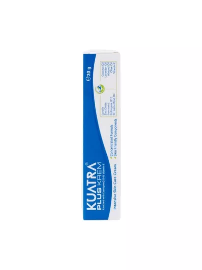 KUATRA PLUS CİLT ONARMAYA YARDIMCI KREM 30 G.