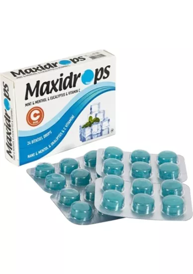 MAXİDROPS PASTİL OKALİPTUS & NANE & MENTHOL 62 GR (24 DROPS)