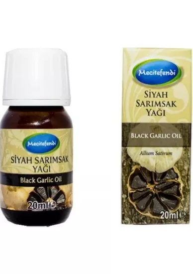 MECİTEFENDİ SİYAH SARIMSAK YAĞI 20ML