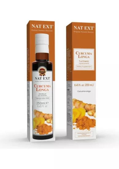 NAT-EXT CURCUMA LONGA ZERDEÇAL SIVI EKSTRAKTI 250 ML