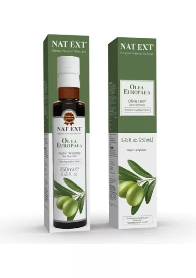 NAT-EXT OLEA EUROPAEA (ZEYTİN YAPRAĞI) SIVI EKSTRAKTI 250 ML