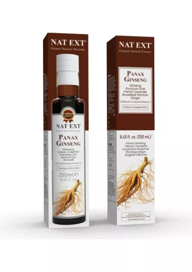 NAT-EXT PANAX GİNSENG SIVI EKSTRAKTI 250 ML