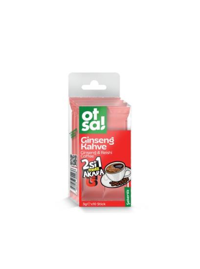 OTSA GİNSENG & REİSHİ KAHVE STICK ASETAT 3,5G X 10 STICK