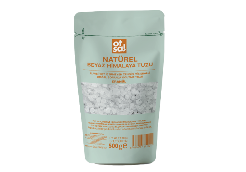 OTSA HİMALAYA TUZU BEYAZ İRİ 500G
