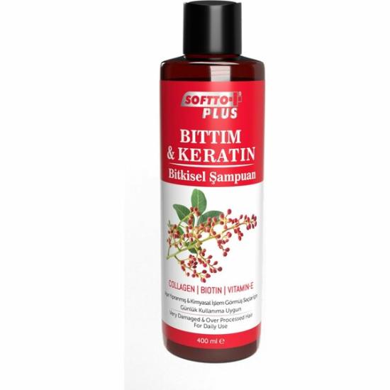 SOFTTO PLUS BITTIM &KERATİN BİTKİSEL ŞAMPUAN 400ML