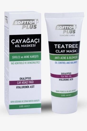 SOFTTO PLUS ÇAY AĞACI KİL MASKESİ 100 ML