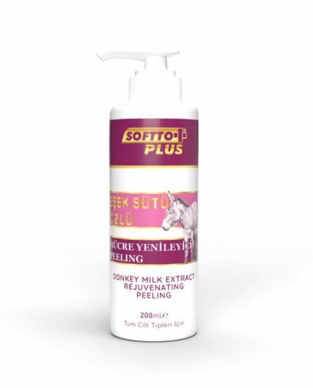 SOFTTO PLUS EŞEK SÜTÜ ÖZLÜ PEELİNG 200 ML