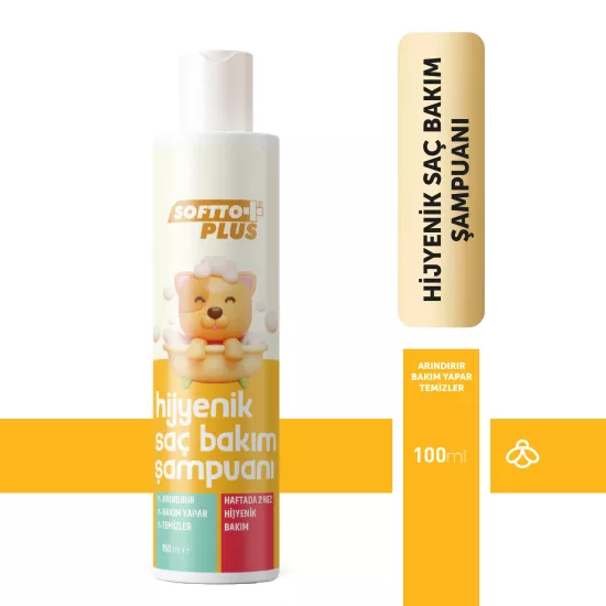 SOFTTO PLUS HİJYENİK SAÇ BAKIM ŞAMPUANI 150 ML