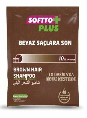 SOFTTO PLUS KOYU KESTANE ŞAMPUAN 21 ML