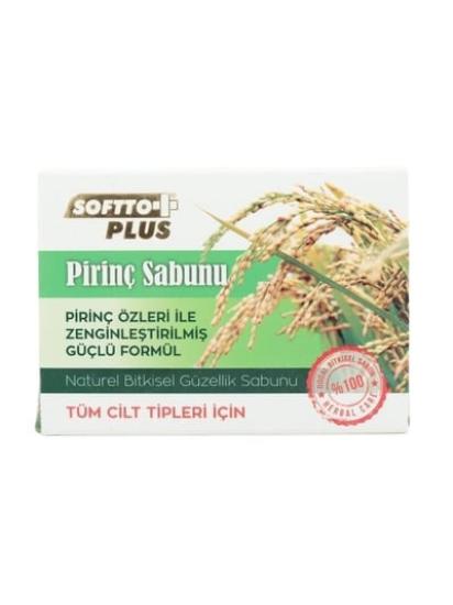 SOFTTO PLUS PİRİNÇ ÖZLÜ SABUN 150 GR