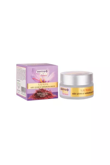 SOFTTO PLUS SAFRAN GÖZ ALTI KIRIŞIKLIK KREMİ 20 ML