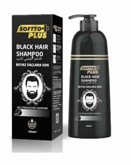 SOFTTO PLUS SİYAH ŞAMPUAN *350 ML*