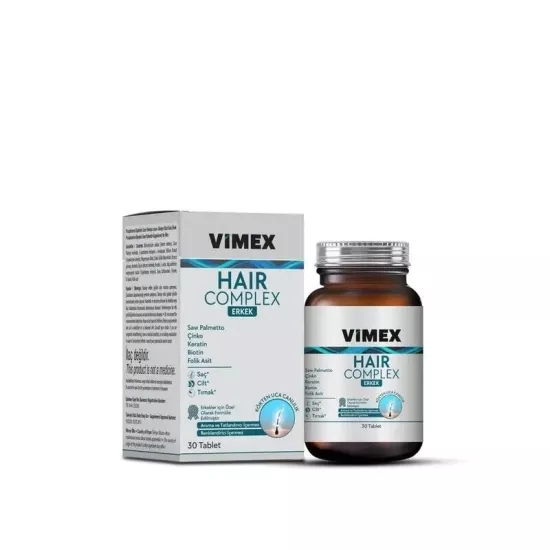 VİMEX HAİR COMPLEX ERKEK 30 TABLET