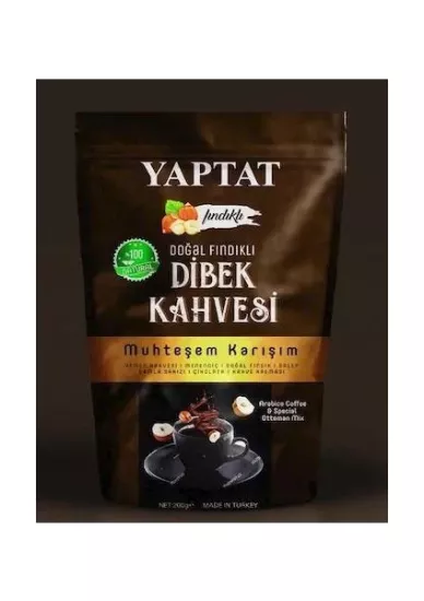 YAPTAT FINDIKLI DİBEK KAHVESİ *150 GR*