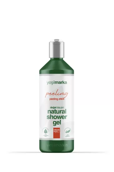 YEŞİL MARKA DOĞAL DUŞ JELİ - PEELİNG 400 ML
